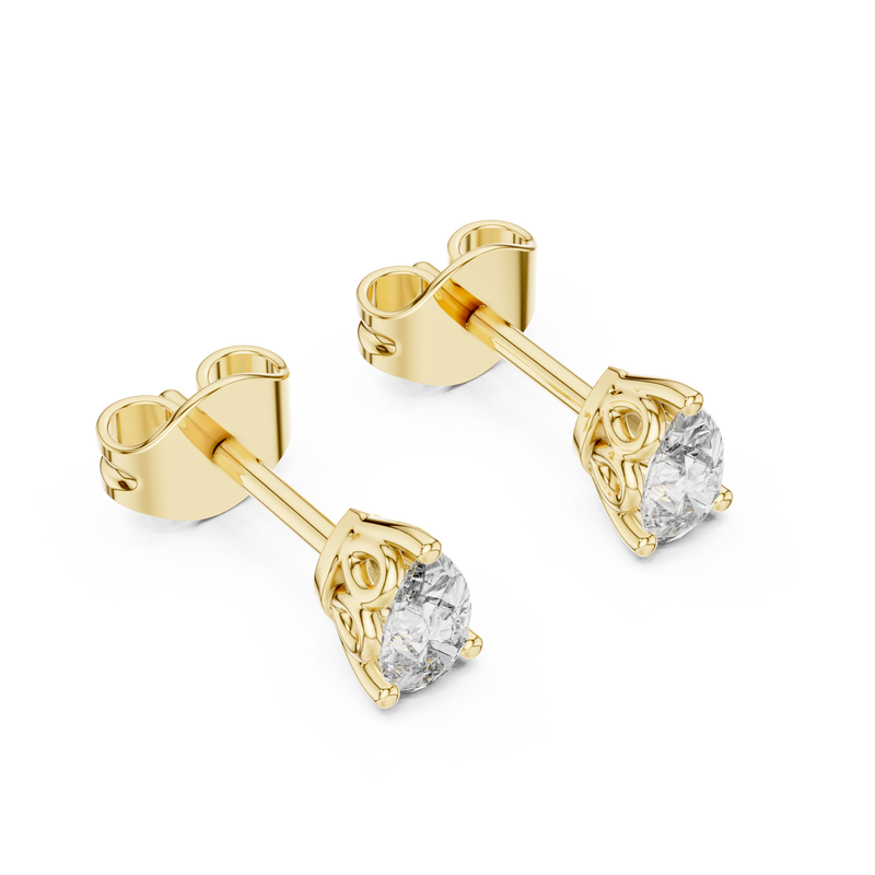 Earring GER-0364@7 - Yellow Gold - Image