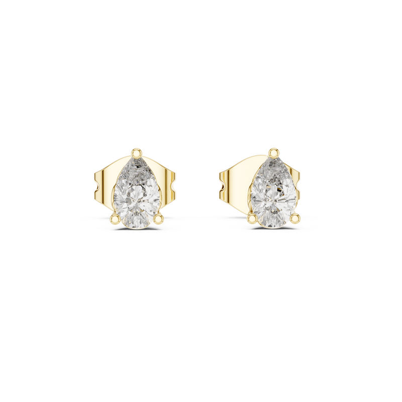 Earring GER-0364@7 - Yellow Gold - Image