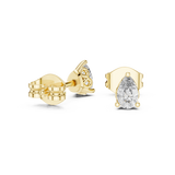 Earring GER-0364@7 - Yellow Gold - Image