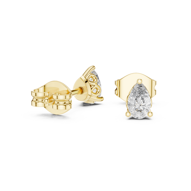 Earring GER-0364@7 - Yellow Gold - Image