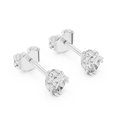 Earring GER-0365@7 - White Gold - Image
