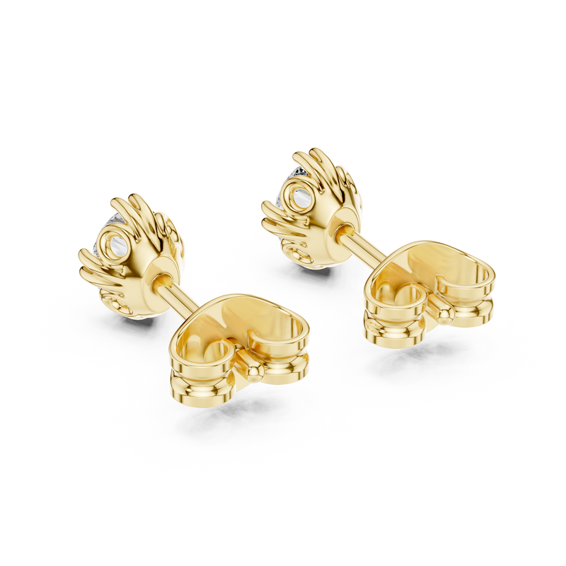 Earring GER-0365@7 - Yellow Gold - Image
