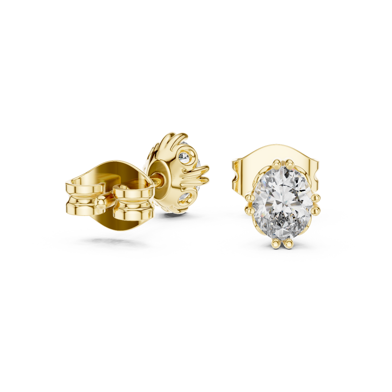 Earring GER-0365@7 - Yellow Gold - Image