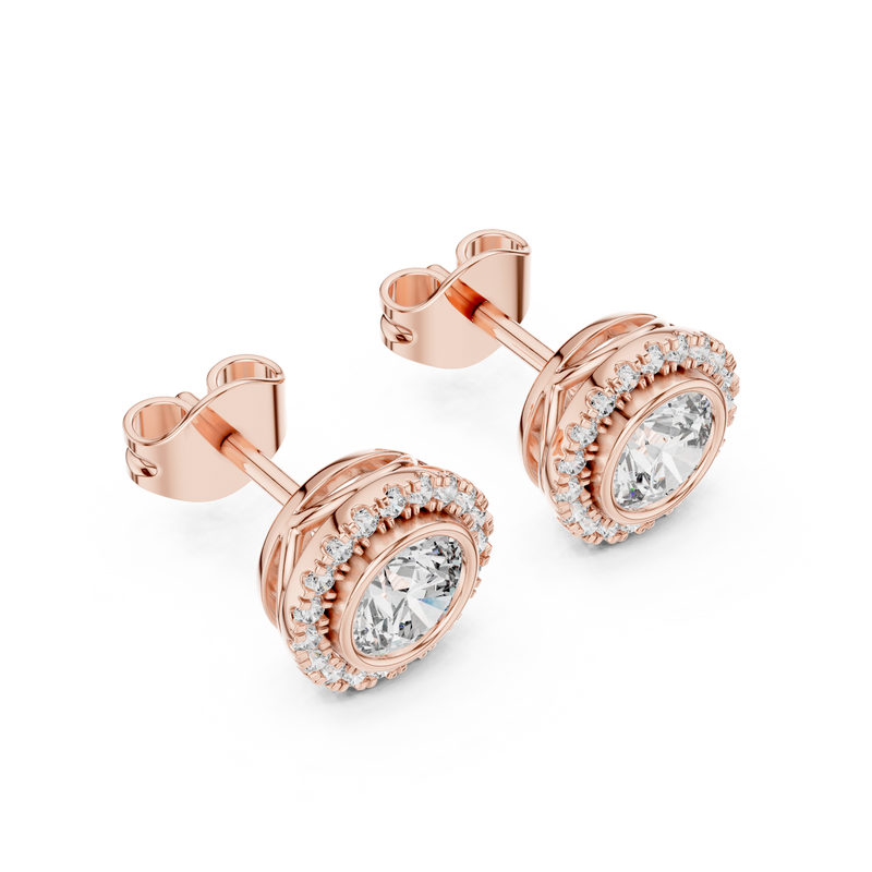 Earring GER-0366@7 - Rose Gold - Image