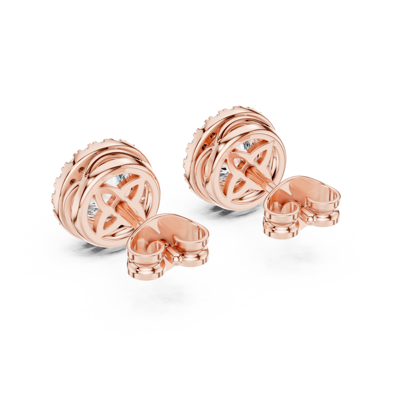 Earring GER-0366@7 - Rose Gold - Image