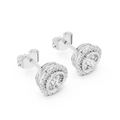 Earring GER-0366@7 - White Gold - Image
