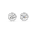 Earring GER-0366@7 - White Gold - Image