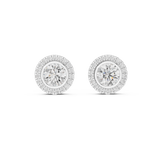 Earring GER-0366@7 - White Gold - Image