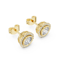 Earring GER-0366@7 - Yellow Gold - Image
