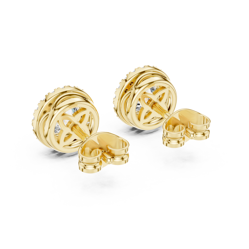 Earring GER-0366@7 - Yellow Gold - Image