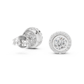 Earring GER-0366@7 - White Gold - Image