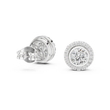 Earring GER-0366@7 - White Gold - Image