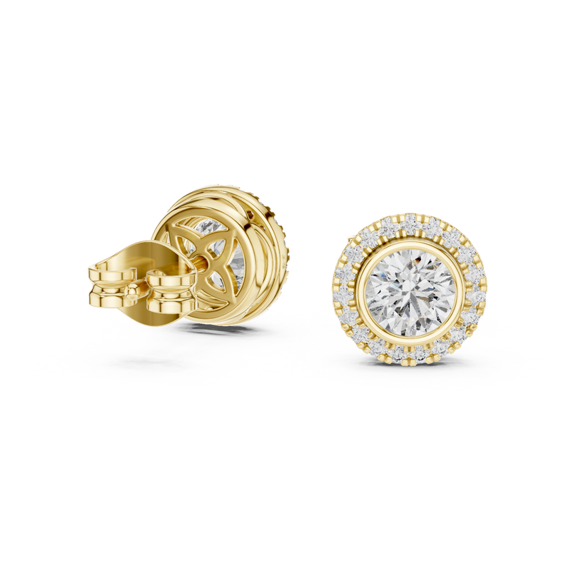 Earring GER-0366@7 - Yellow Gold - Image