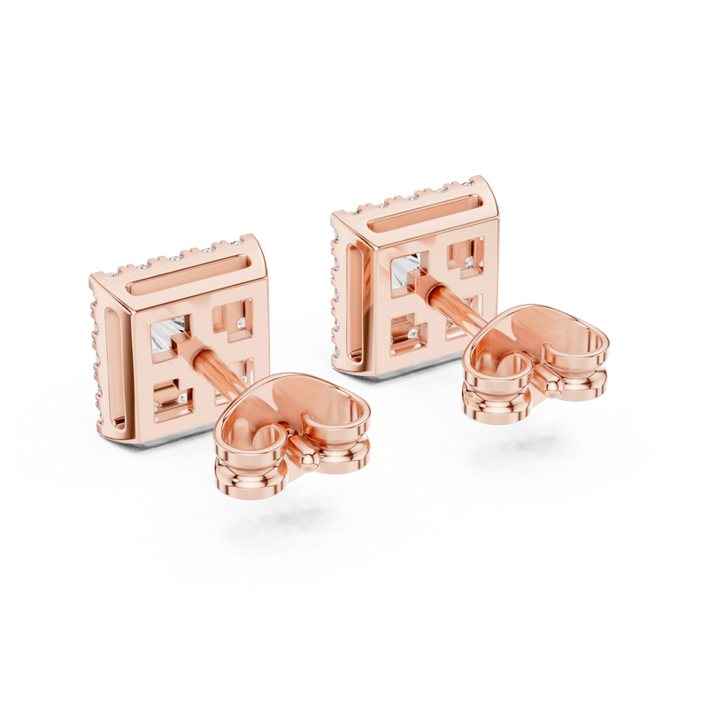 Earring GER-0367@7 - Rose Gold - Image