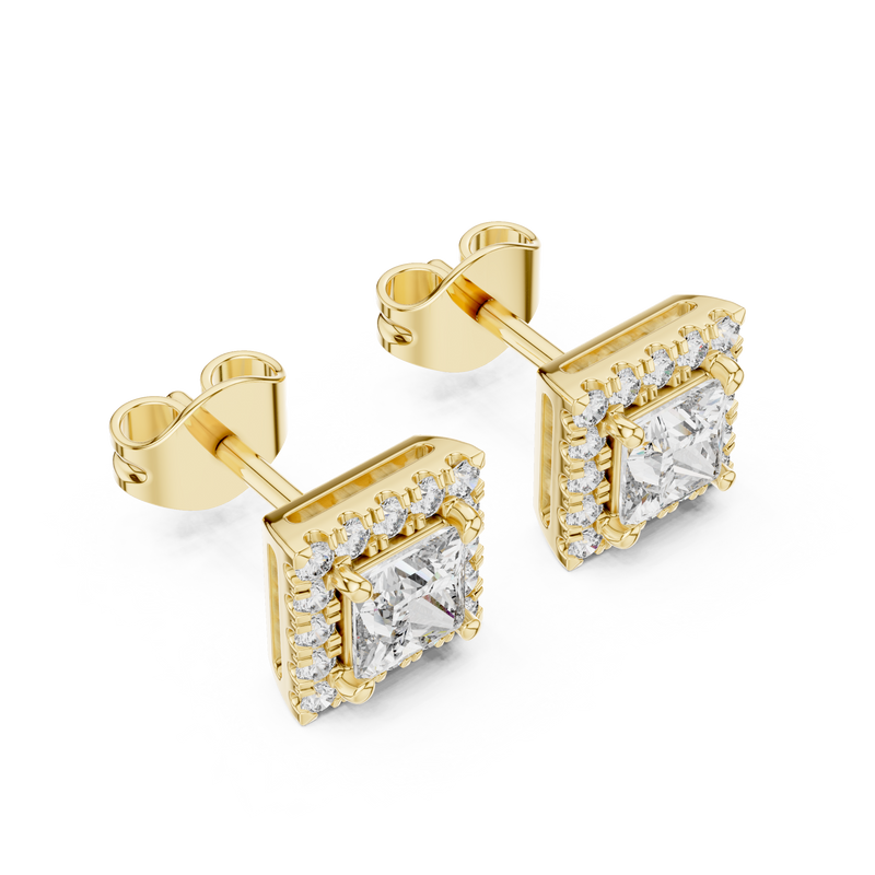 Earring GER-0367@7 - Yellow Gold - Image