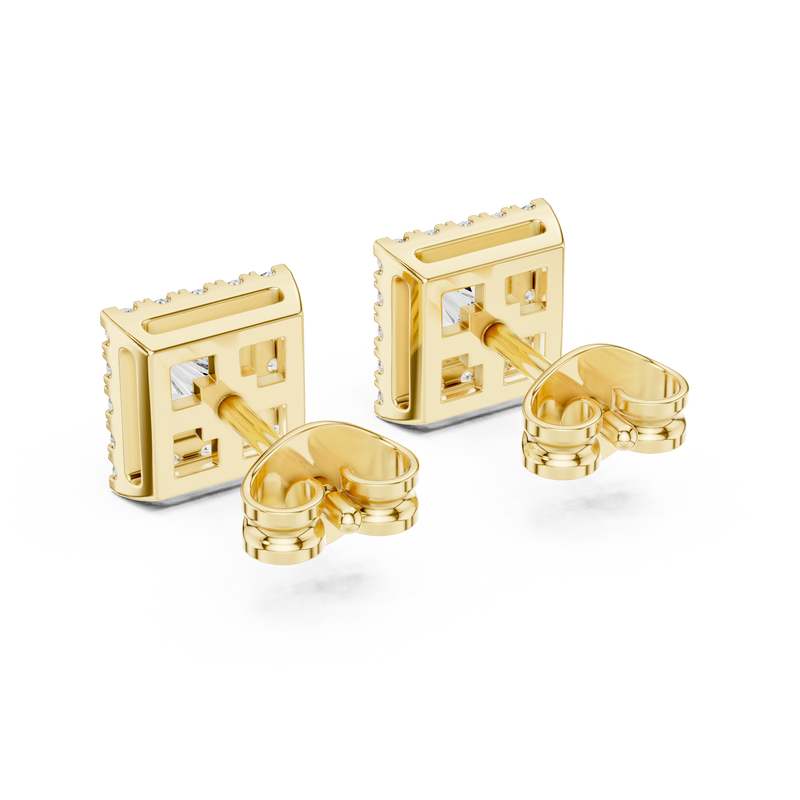 Earring GER-0367@7 - Yellow Gold - Image