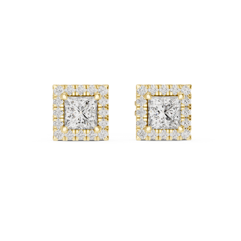 Earring GER-0367@7 - Yellow Gold - Image