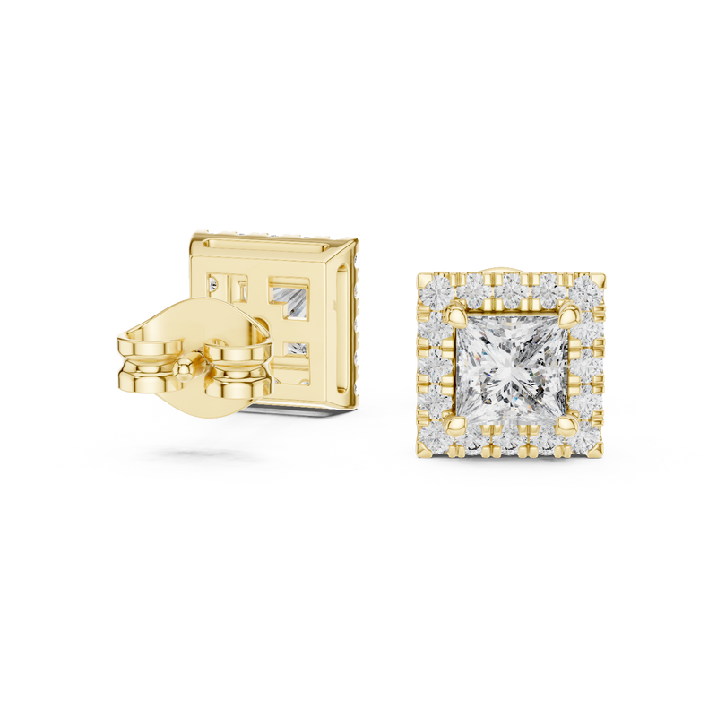 Earring GER-0367@7 - Yellow Gold - Image