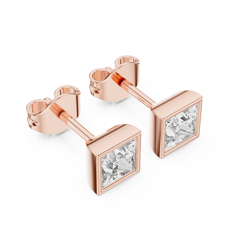 Earring GER-0368@7 - Rose Gold - Image