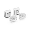 Earring GER-0368@7 - White Gold - Image