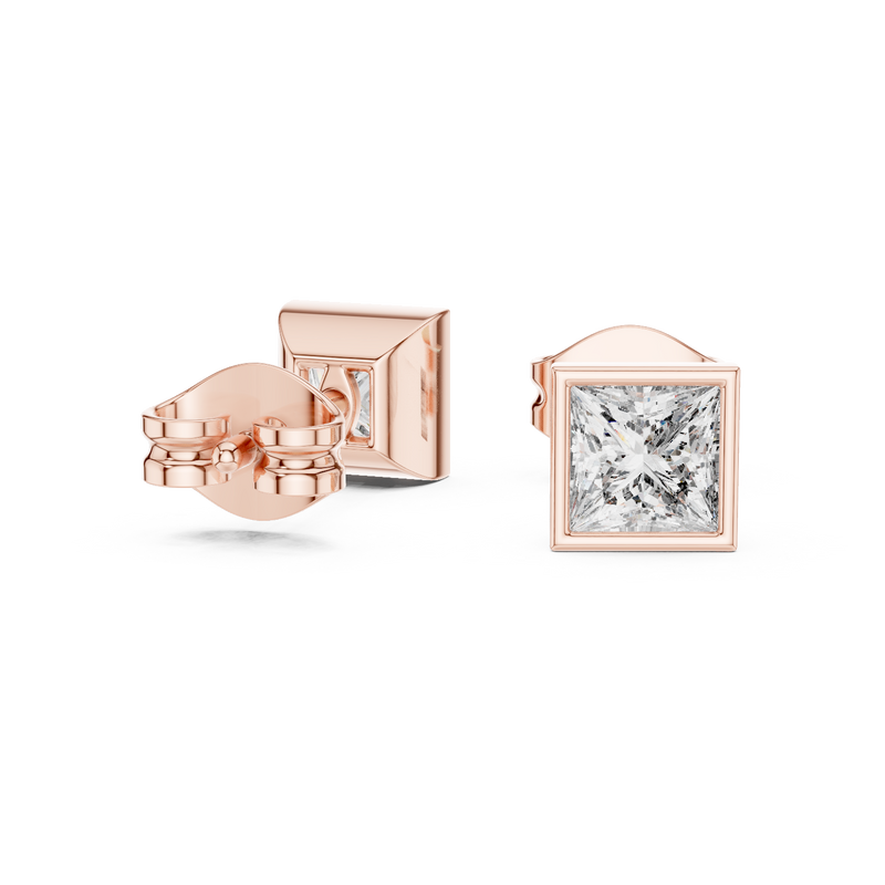 Earring GER-0368@7 - Rose Gold - Image