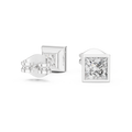 Earring GER-0368@7 - White Gold - Image