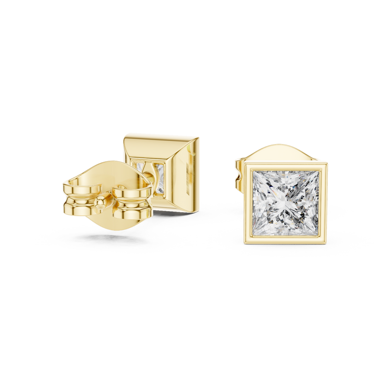 Earring GER-0368@7 - Yellow Gold - Image