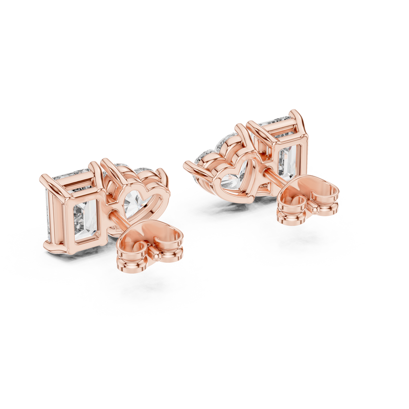 Earring GER-0369@7 - Rose Gold - Image