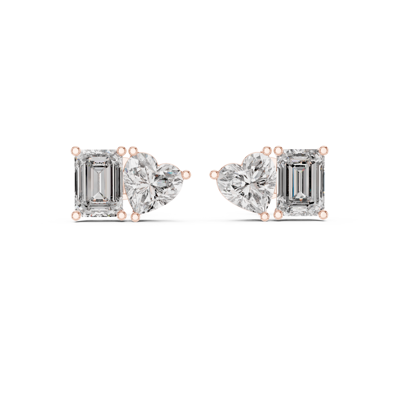 Earring GER-0369@7 - Rose Gold - Image