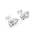 Earring GER-0369@7 - White Gold - Image