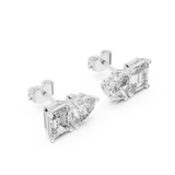 Earring GER-0369@7 - White Gold - Image