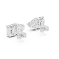 Earring GER-0369@7 - White Gold - Image