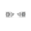 Earring GER-0369@7 - White Gold - Image