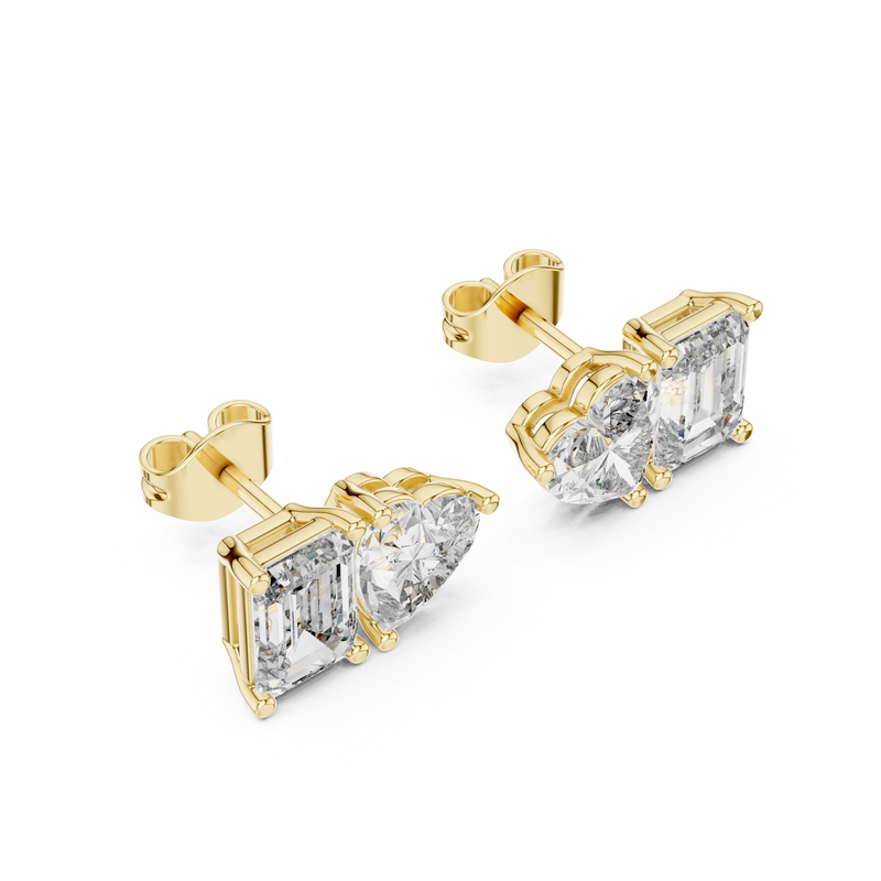 Earring GER-0369@7 - Yellow Gold - Image