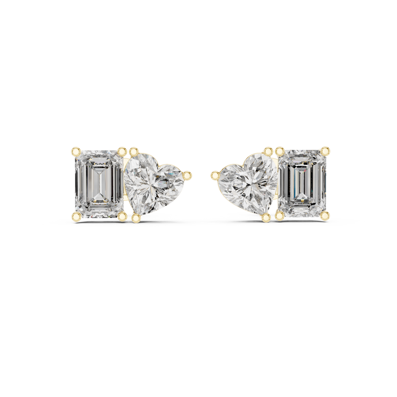 Earring GER-0369@7 - Yellow Gold - Image