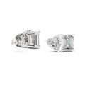 Earring GER-0369@7 - White Gold - Image