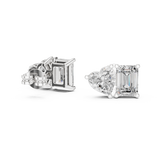 Earring GER-0369@7 - White Gold - Image