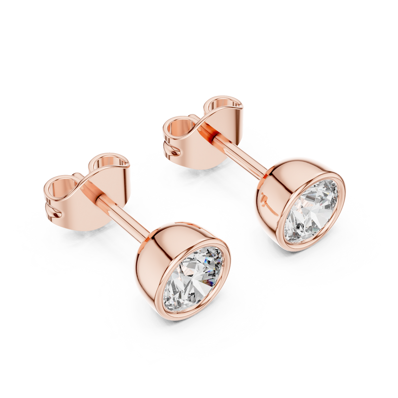 Earring GER-0370@7 - Rose Gold - Image