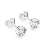 Earring GER-0370@7 - White Gold - Image
