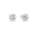 Earring GER-0370@7 - White Gold - Image