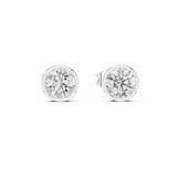 Earring GER-0370@7 - White Gold - Image