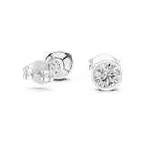 Earring GER-0370@7 - White Gold - Image