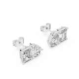 Earring GER-0371@7 - White Gold - Image