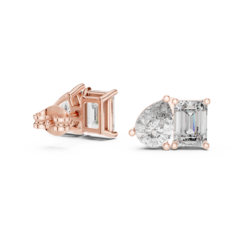 Earring GER-0371@7 - Rose Gold - Image