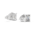 Earring GER-0371@7 - White Gold - Image