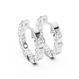 Earring GER-0372@7 - White Gold - Image