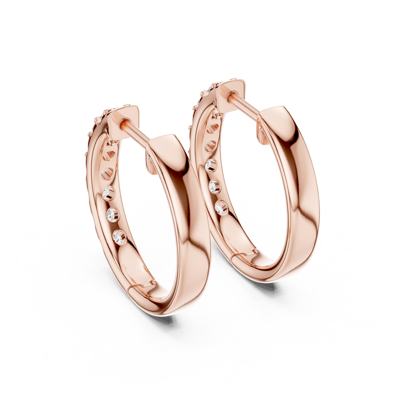 Earring GER-0373@7 - Rose Gold - Image