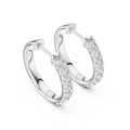 Earring GER-0373@7 - White Gold - Image