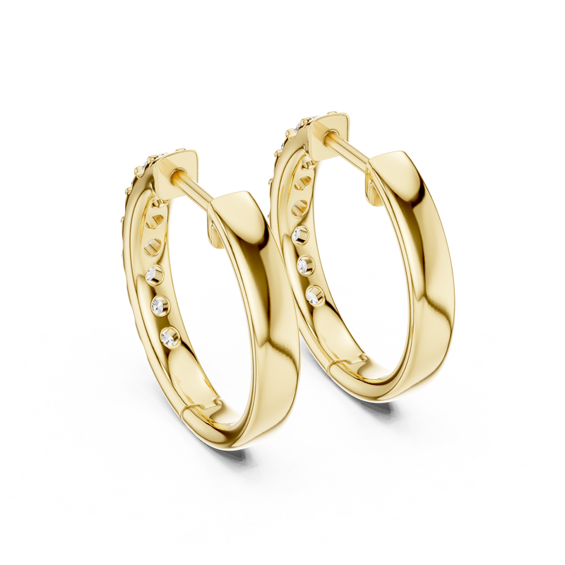 Earring GER-0373@7 - Yellow Gold - Image