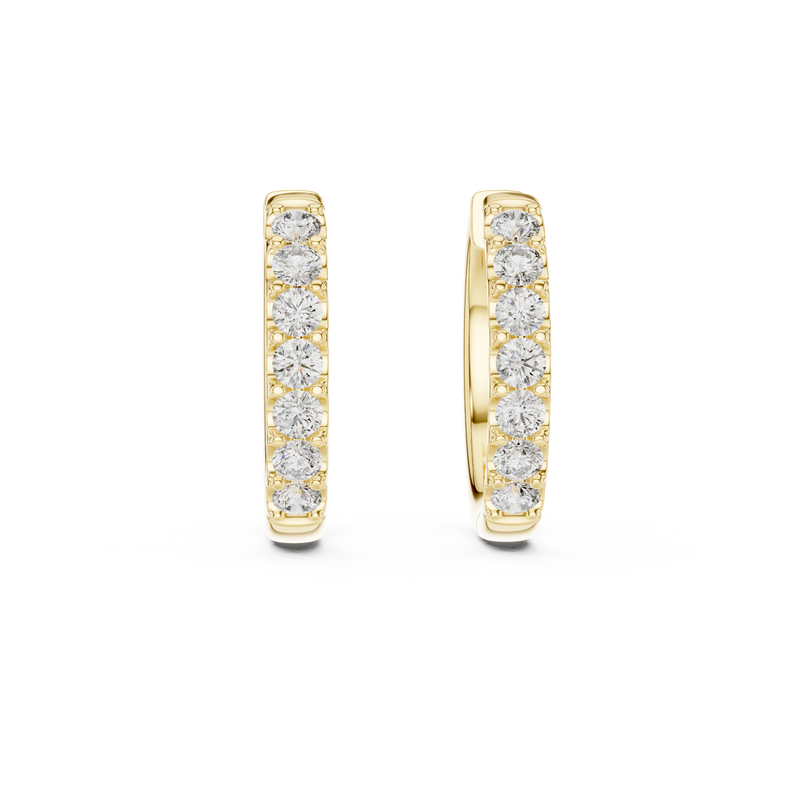 Earring GER-0373@7 - Yellow Gold - Image